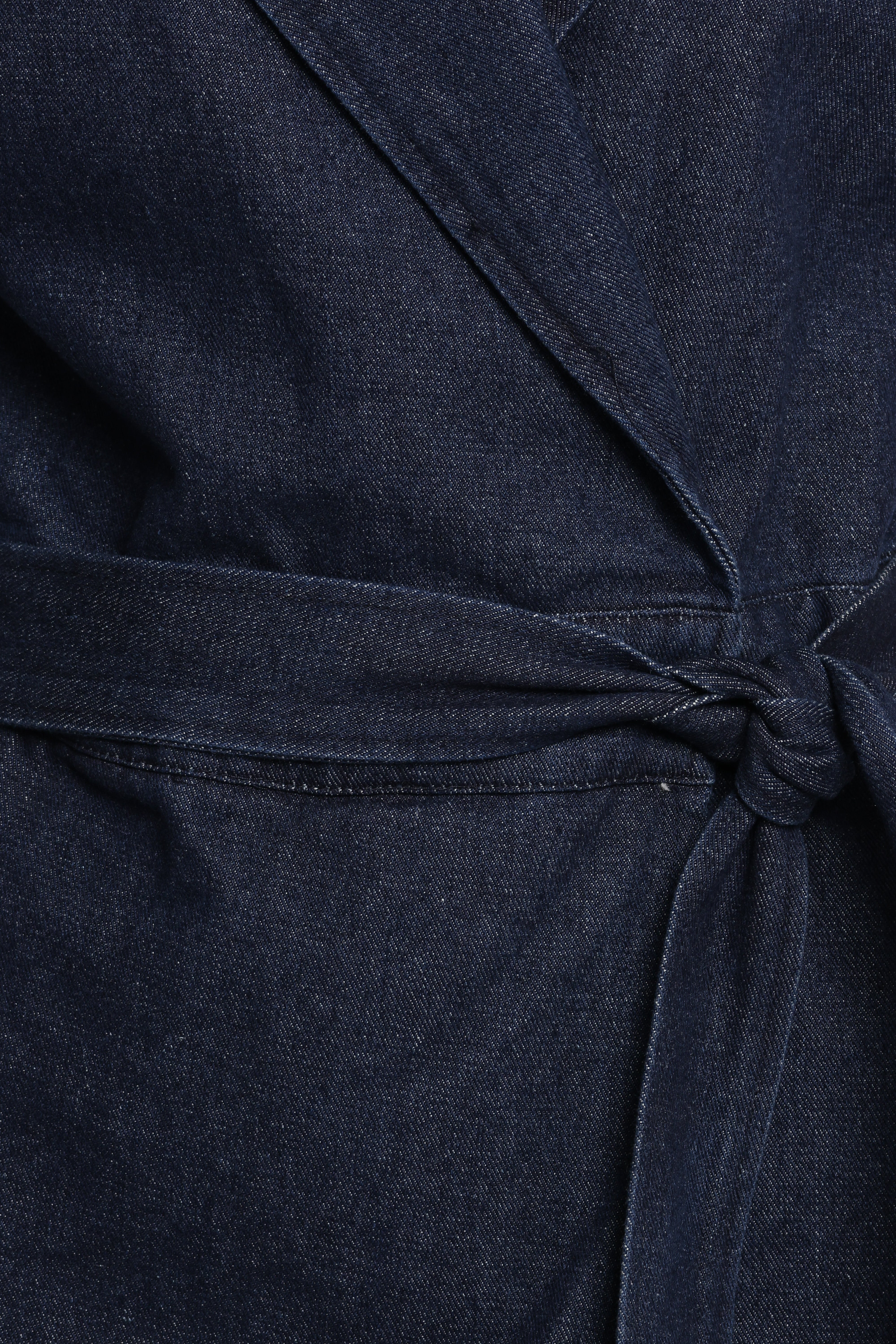 Bruna Denim Romper - Dark Wash