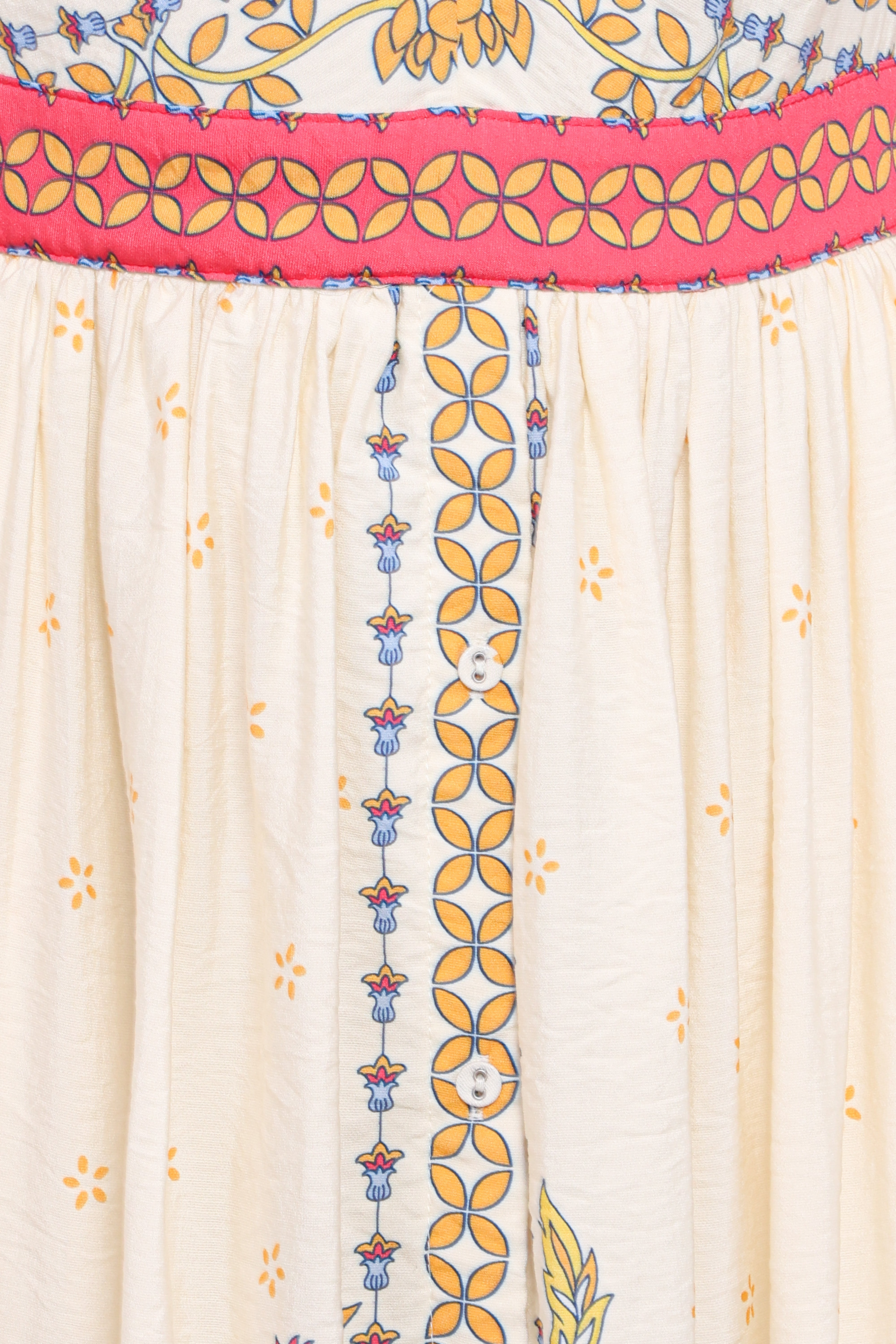 Caelia Maxi Dress - Yellow Multi