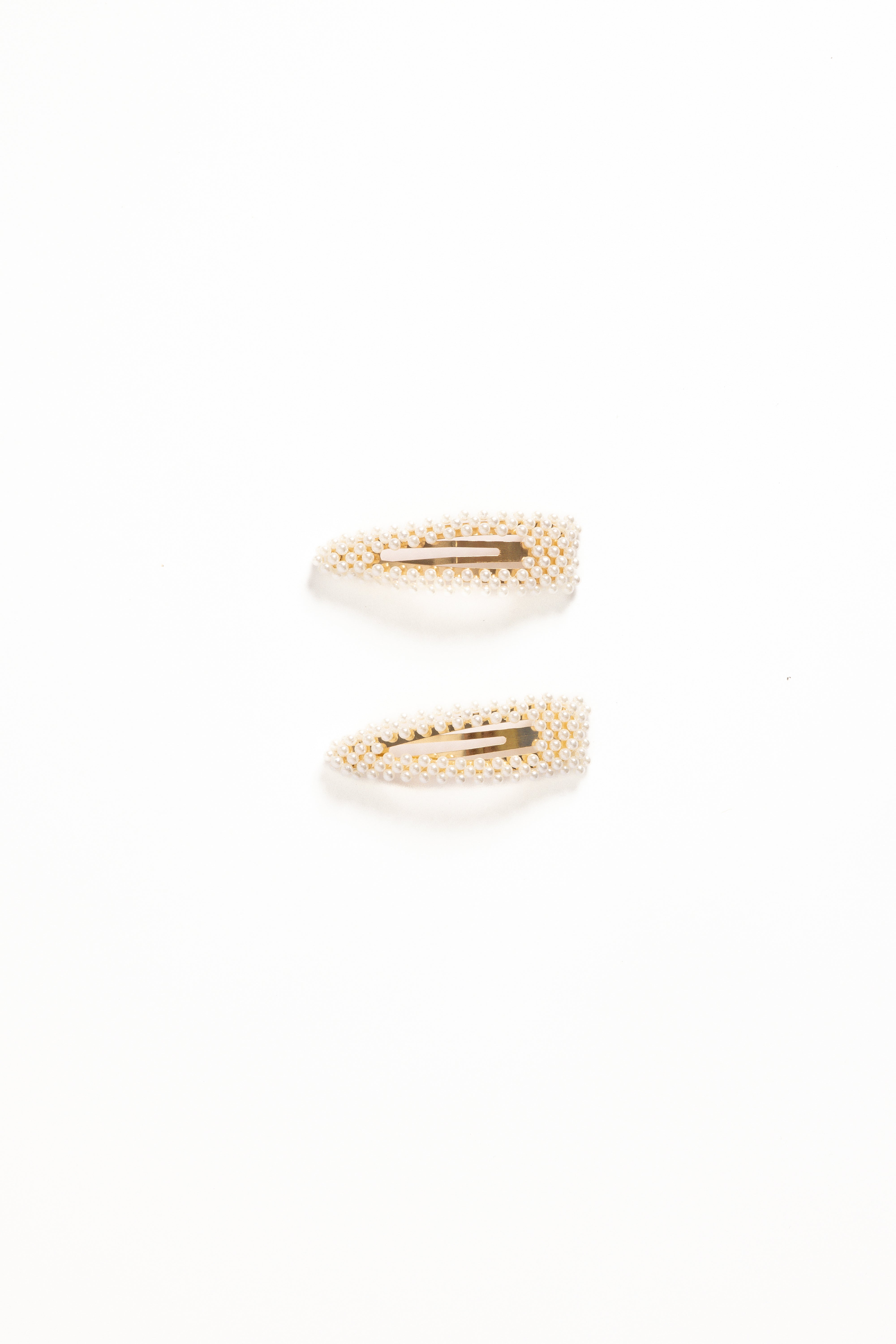 Carmen Hair Clip Set - Pearl