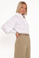Carys Shirt - White