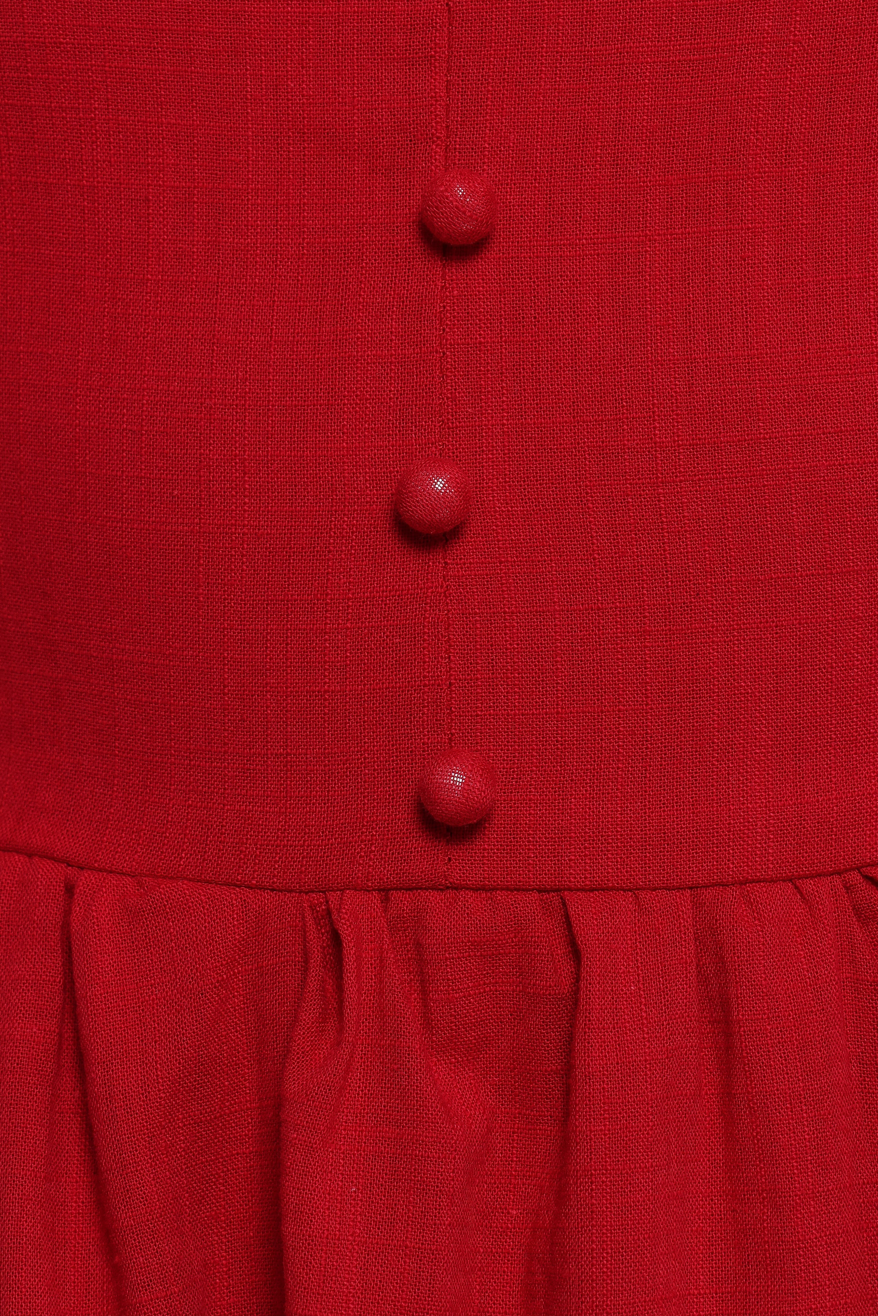 Caty Maxi Dress - Red