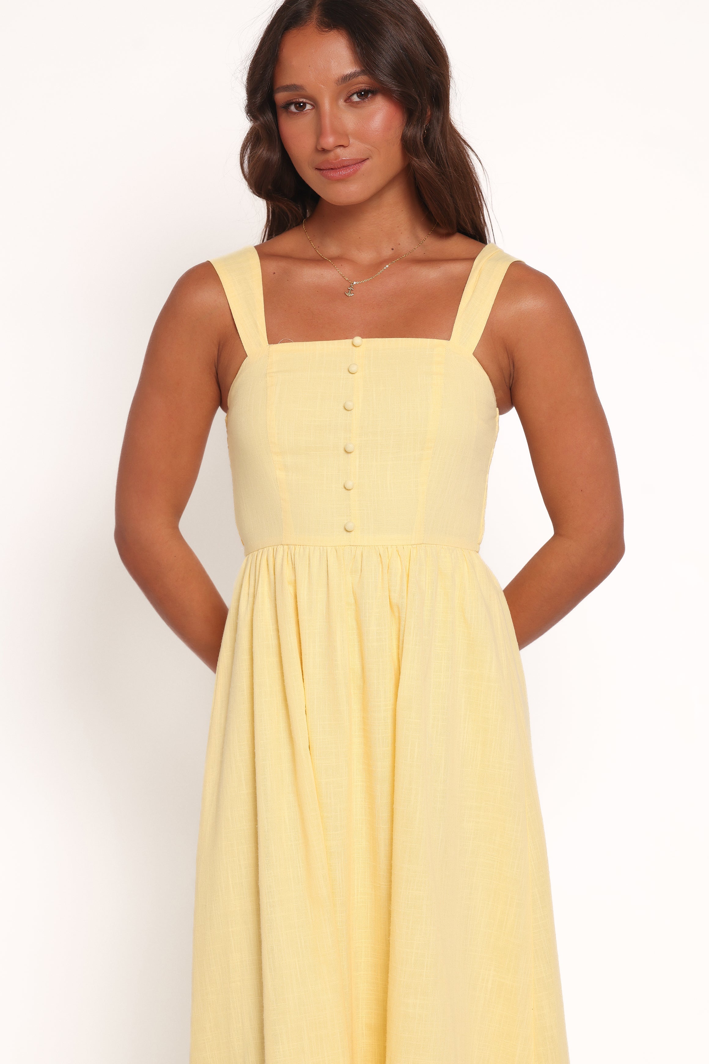 Caty Maxi Dress - Yellow