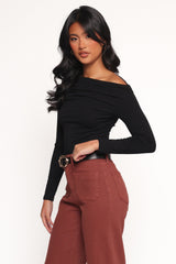 Cer Knit Top - Black