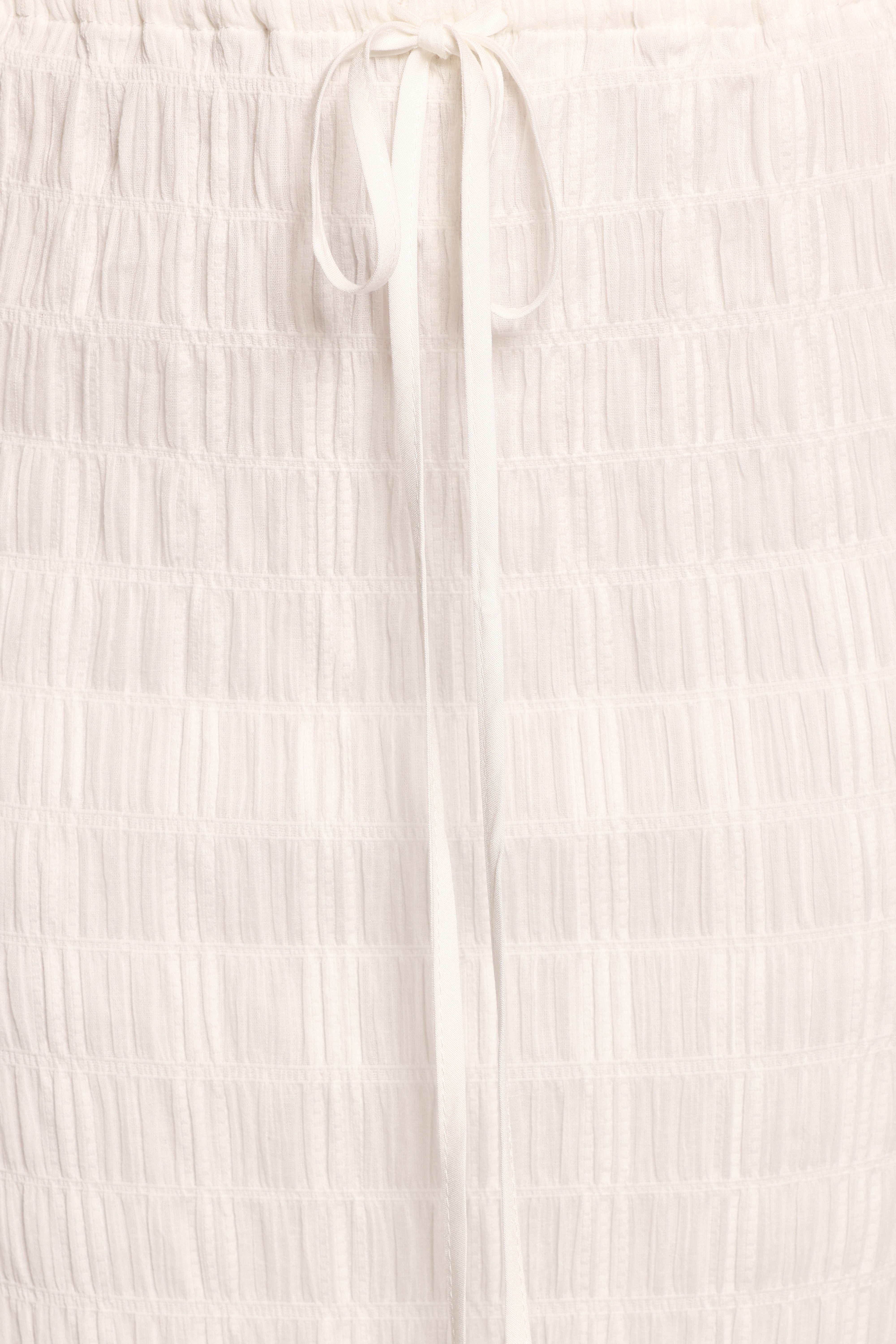 Charlotte Textured Maxi Skirt - White