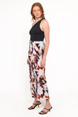 Cheryl Maxi Skirt - Blurred Floral