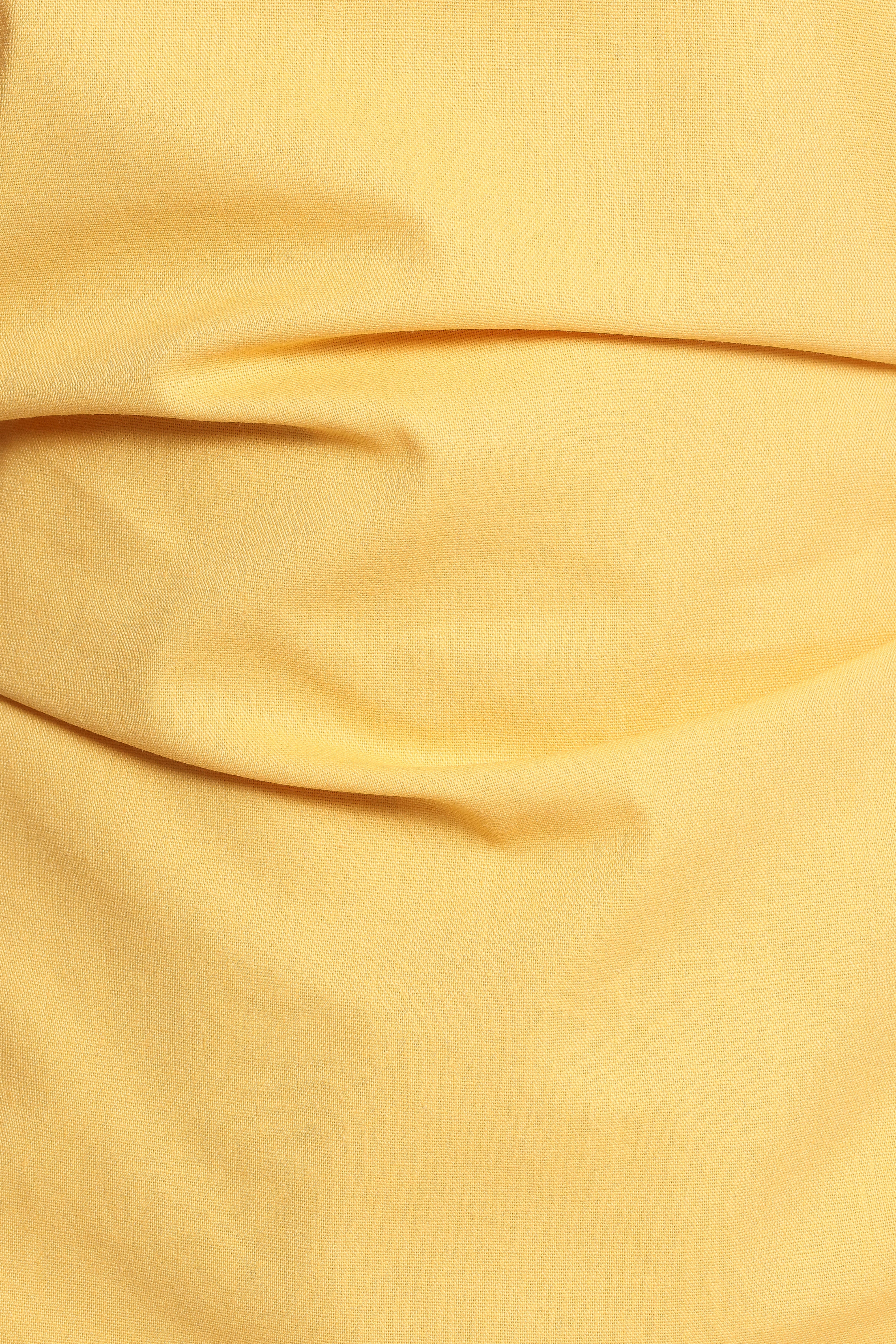 Cielo Mini Dress - Butter Yellow