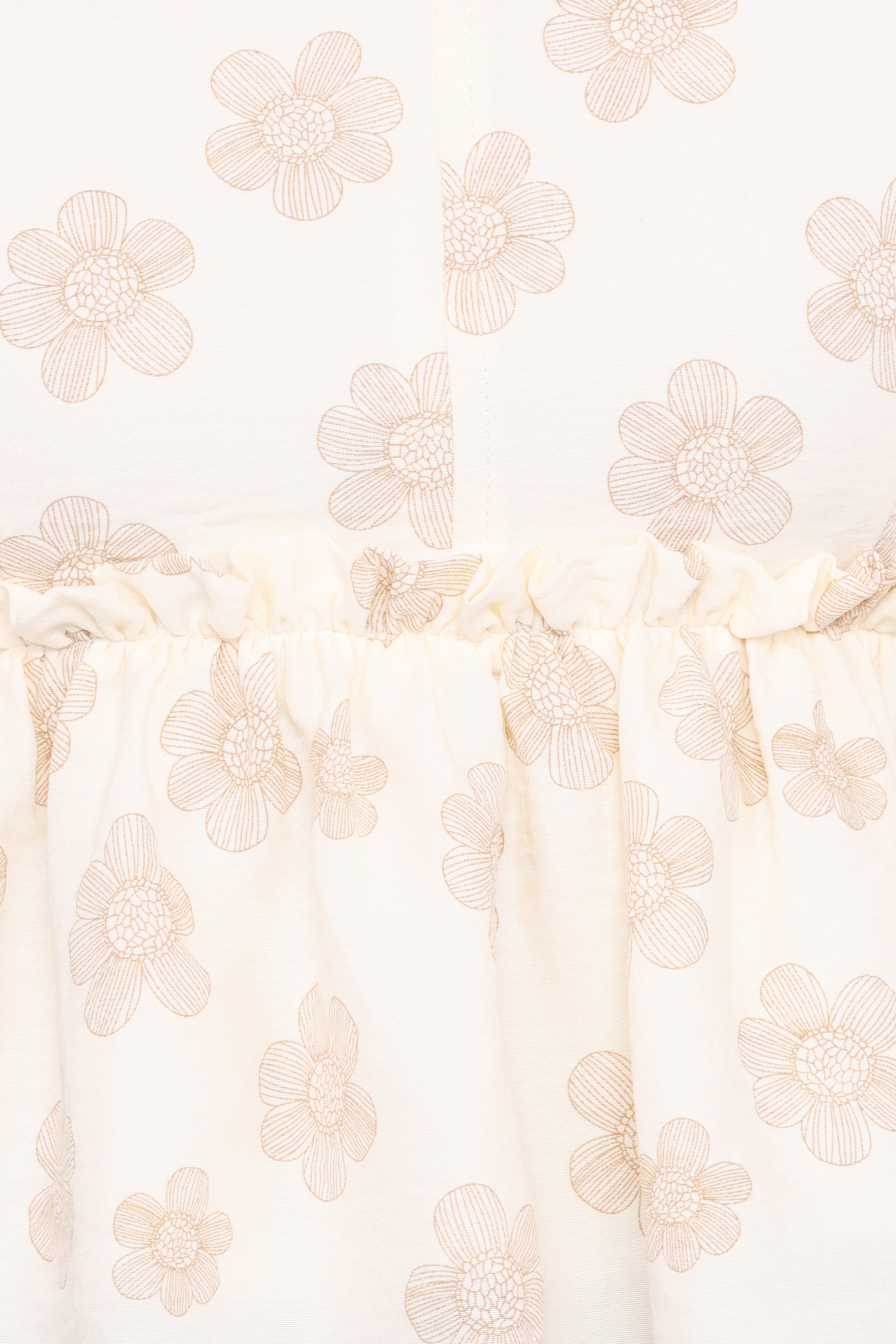 Cielo Top - Sand Beige Floral