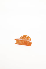 Clem Hair Clip - Orange
