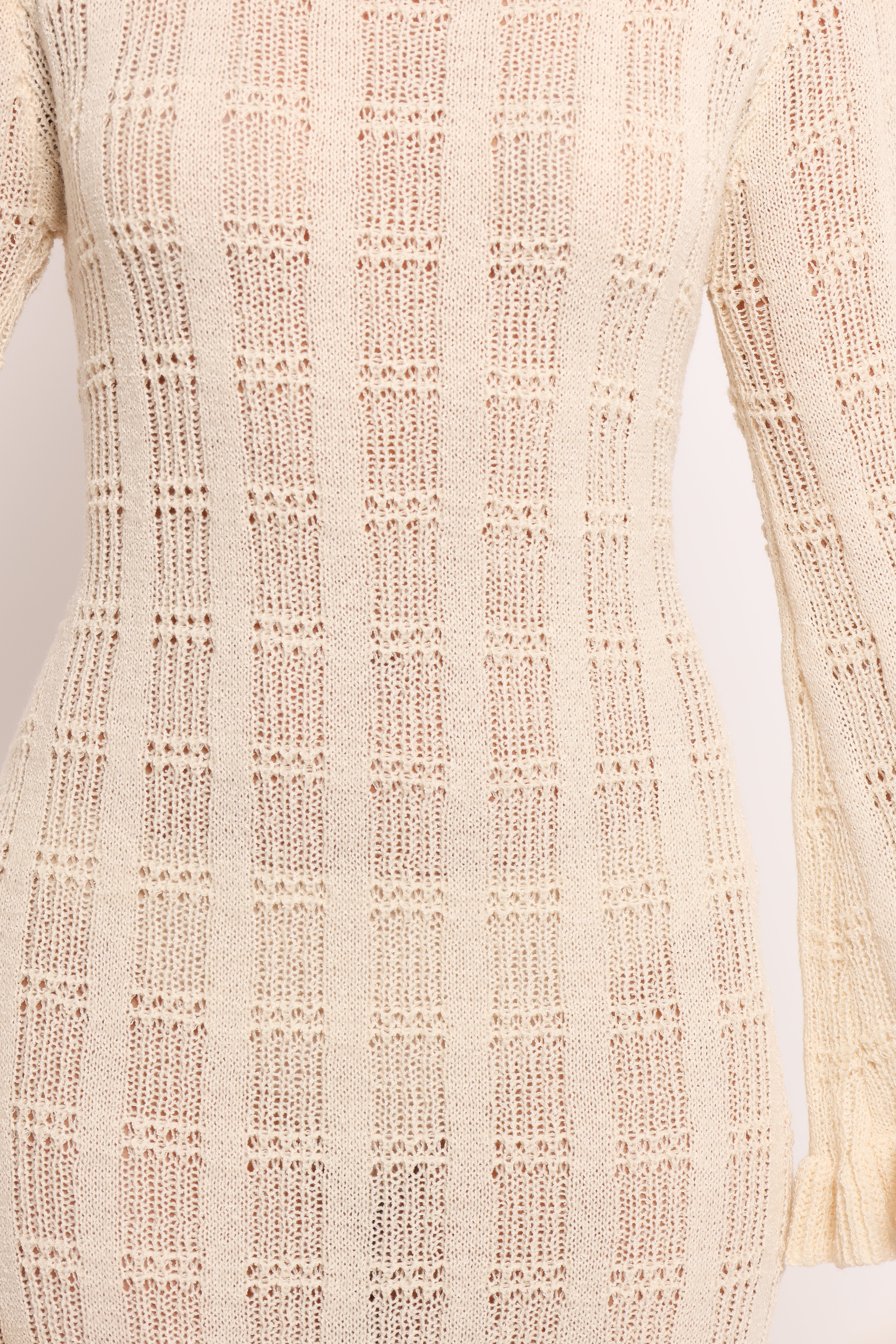 Colter Long Sleeve Maxi Dress - White