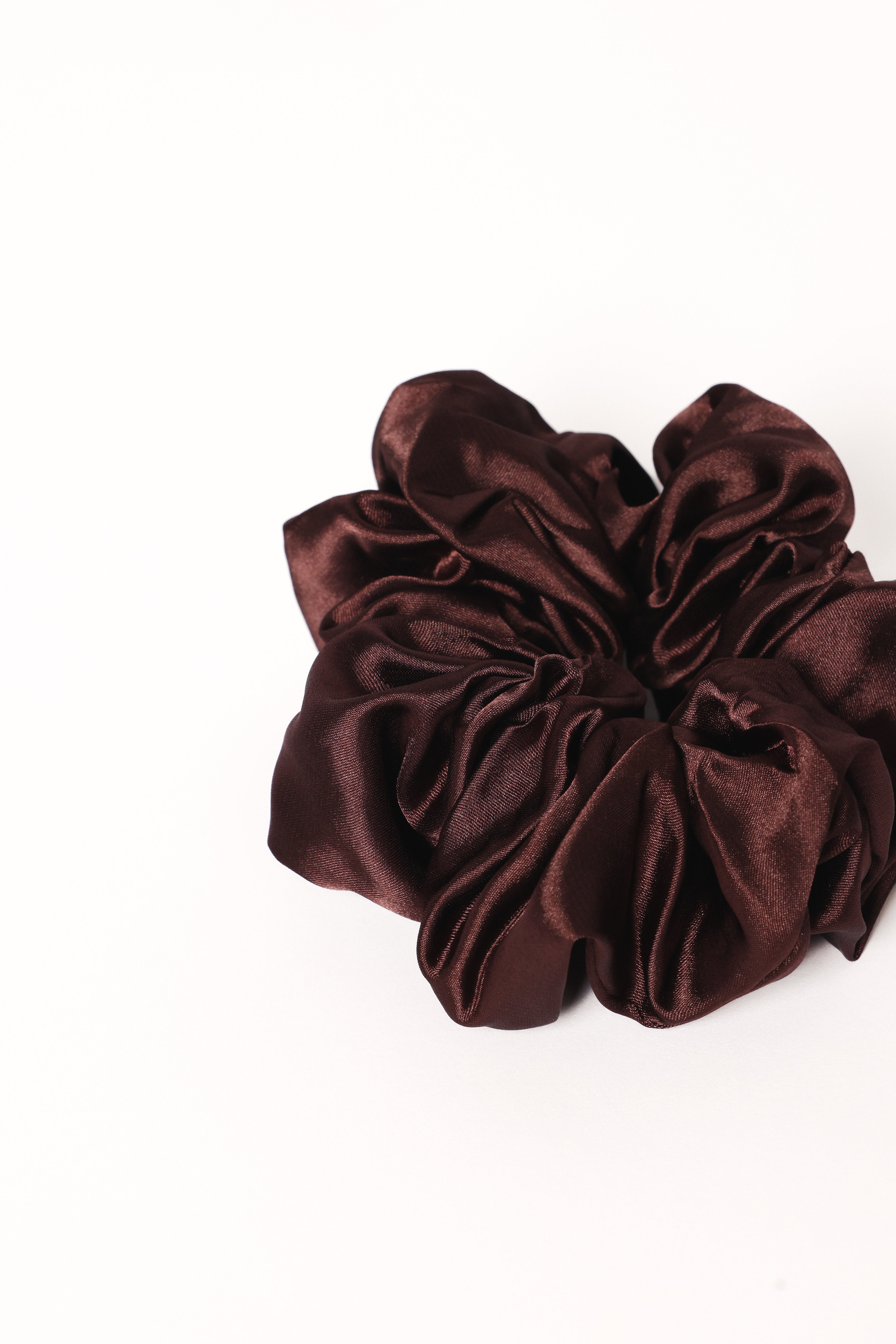 Cooper Scrunchie - Chocolate Brown