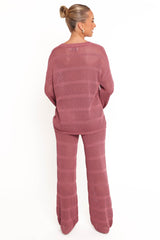 Crawford Pant - Rose