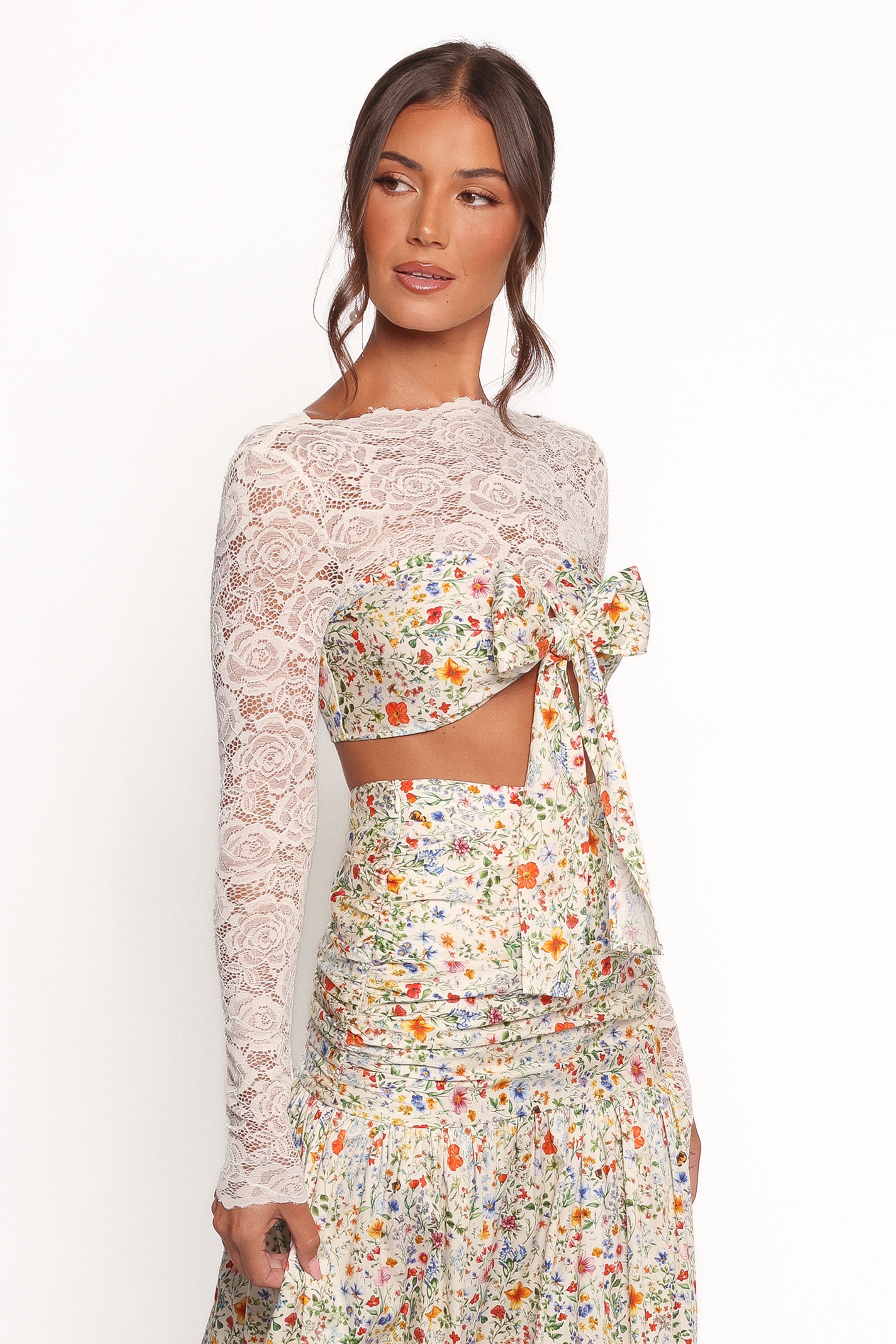 Dara Top - Garden Floral