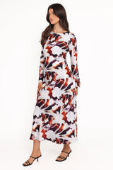 Deidre Maxi Dress - Blurred Floral