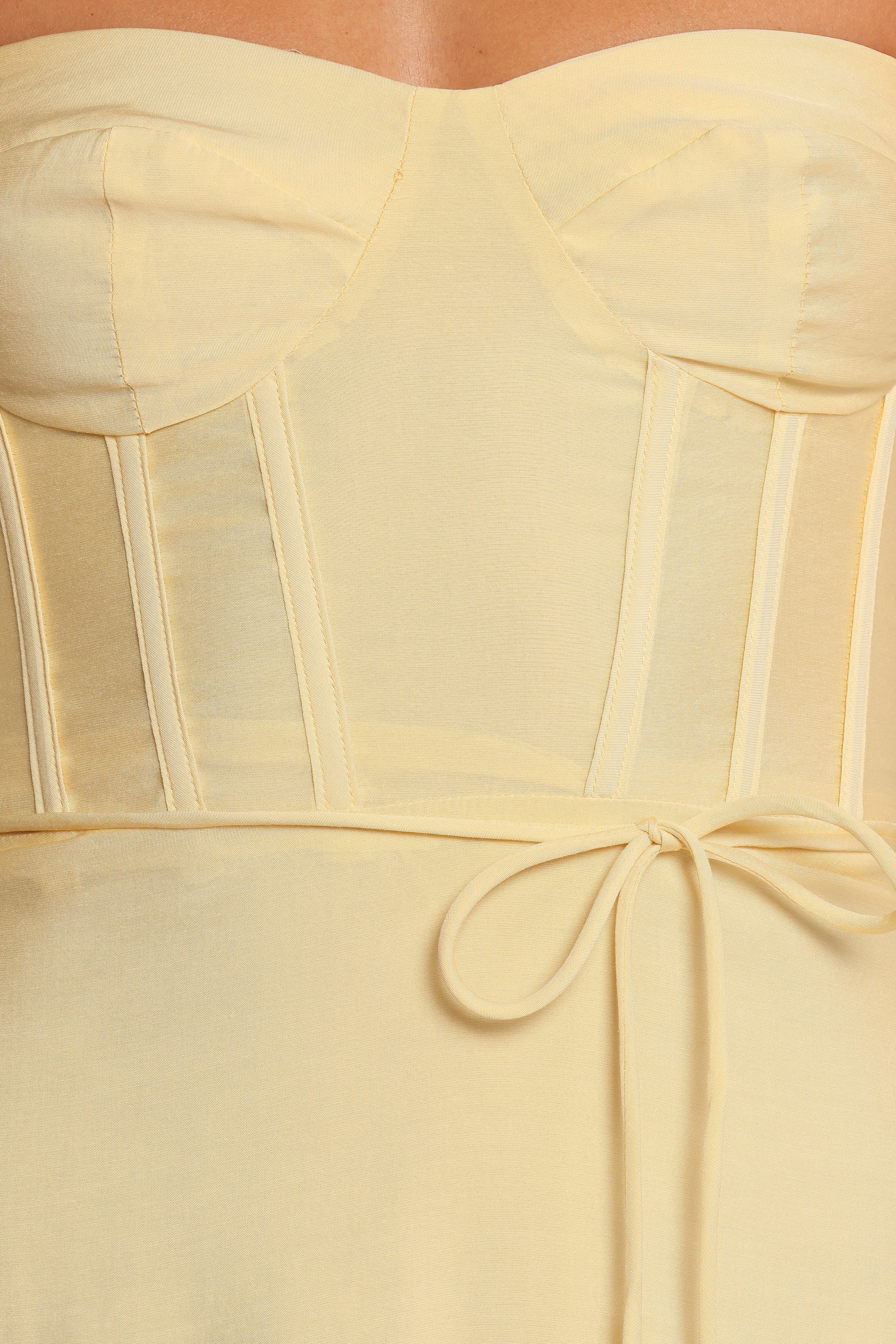 Della Midi Dress - Yellow