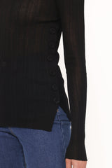 Delphine Top - Black