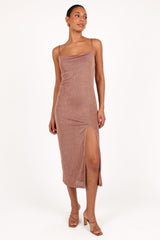 DRESSES @Diani Dress - Banksia Brown