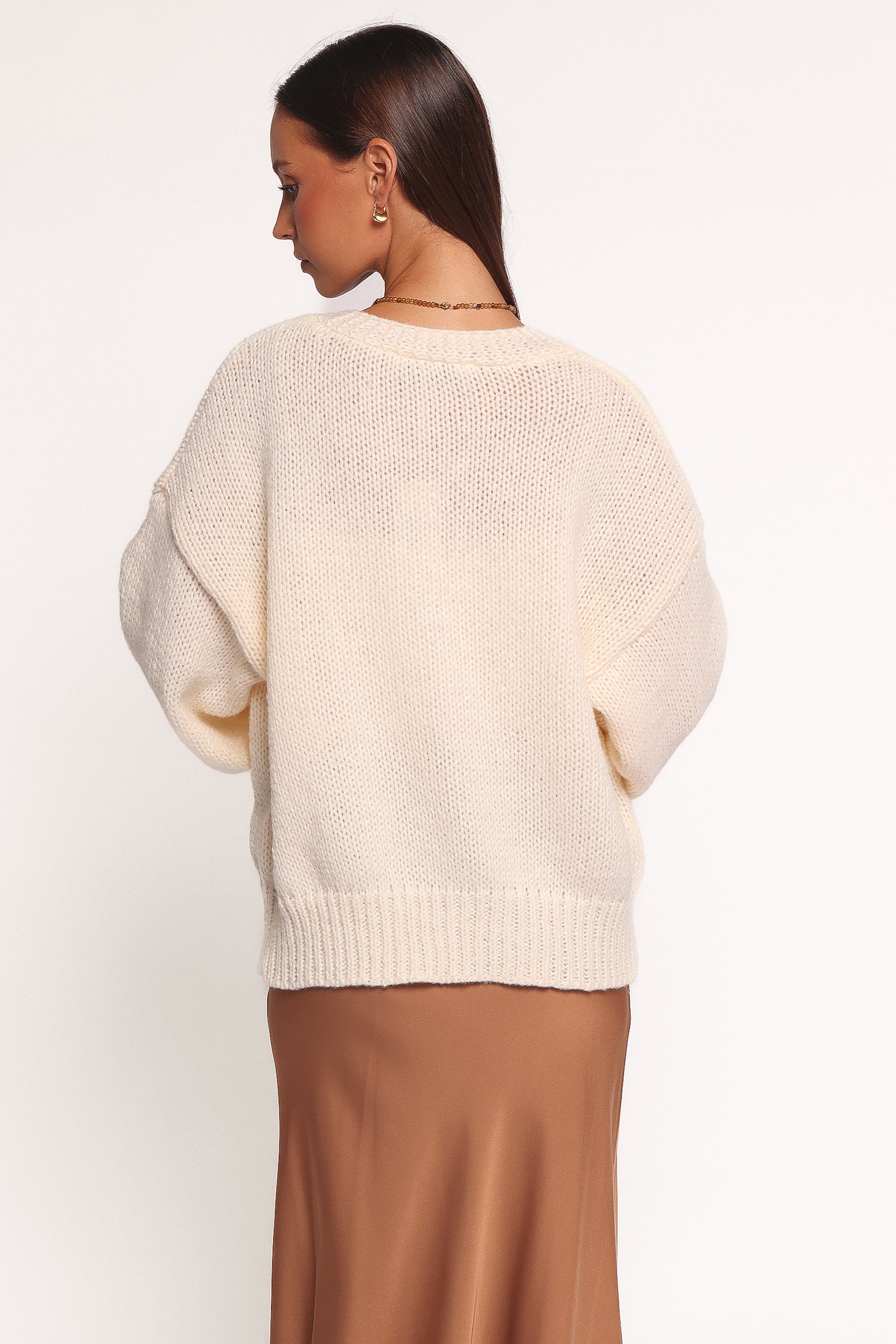 Doralee Rose Cardigan - Cream