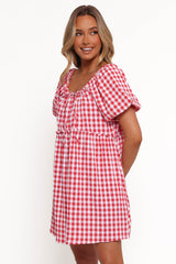 Dorothea Mini Dress - Red