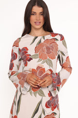 Elanira Mini Dress - Fall Floral