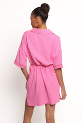 Fabiola Mini Dress - Pink