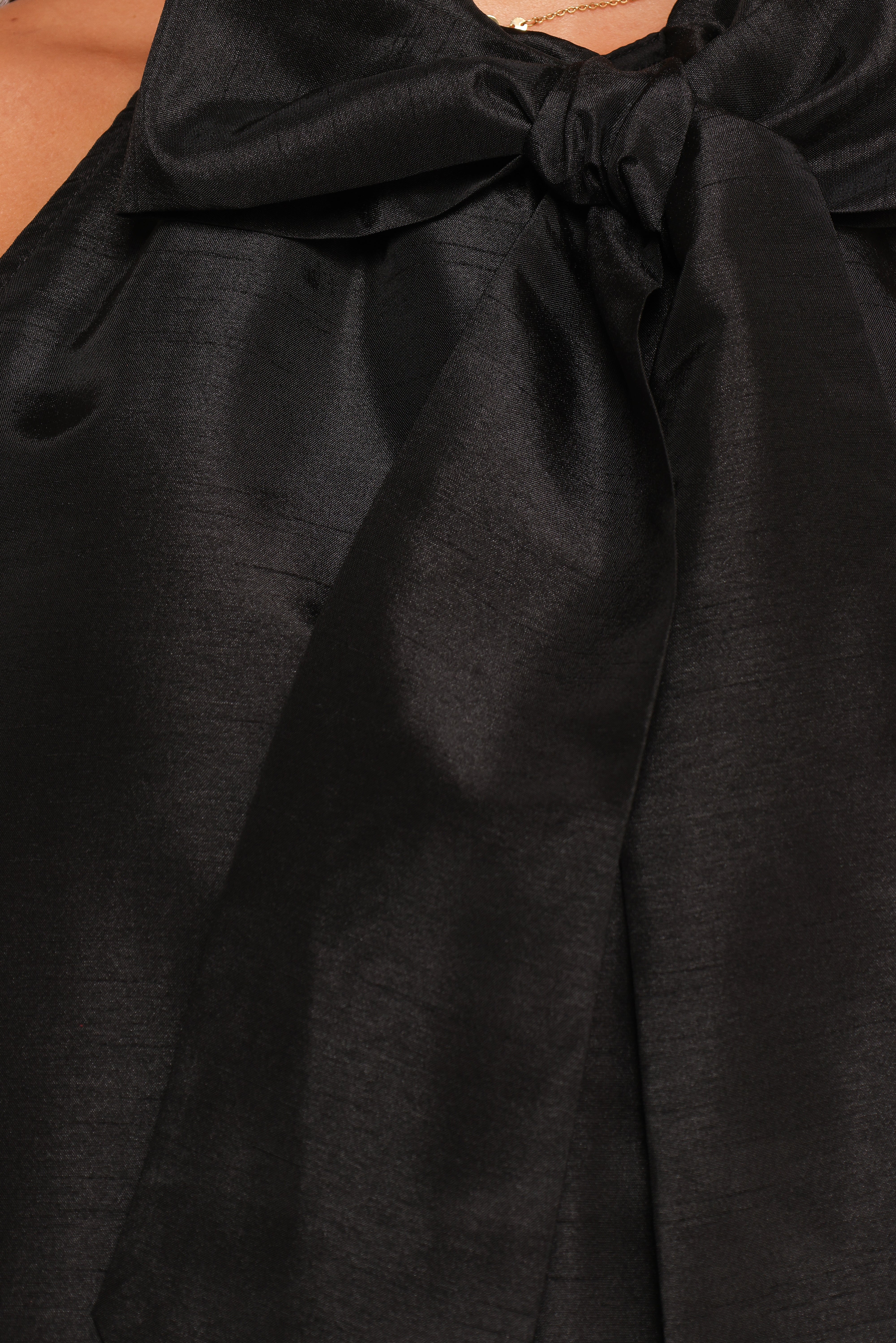 Faith Bow Top - Black