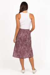 Falco Skirt - Burgundy