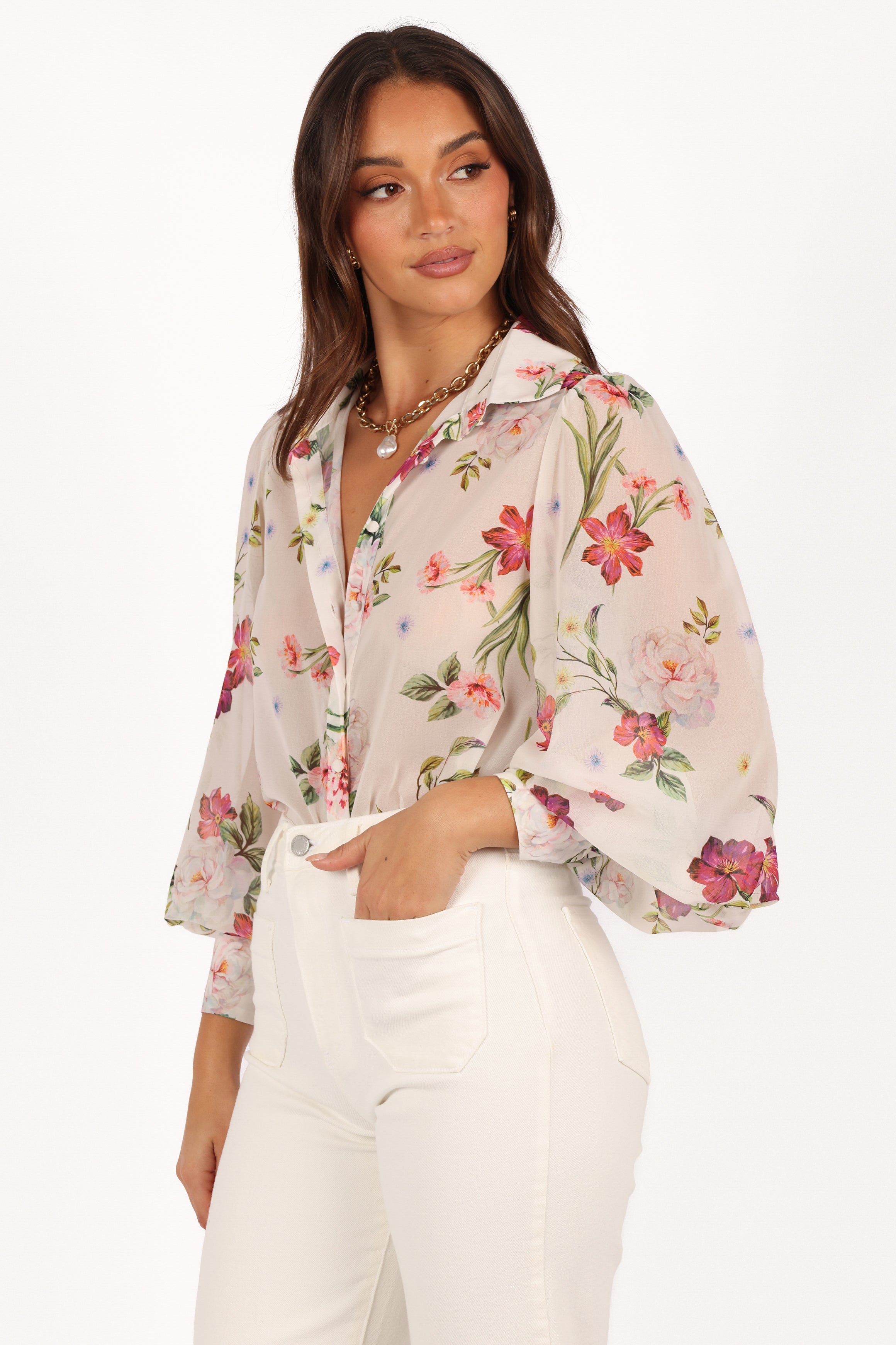 Fleetwood Blouse - Jaci White