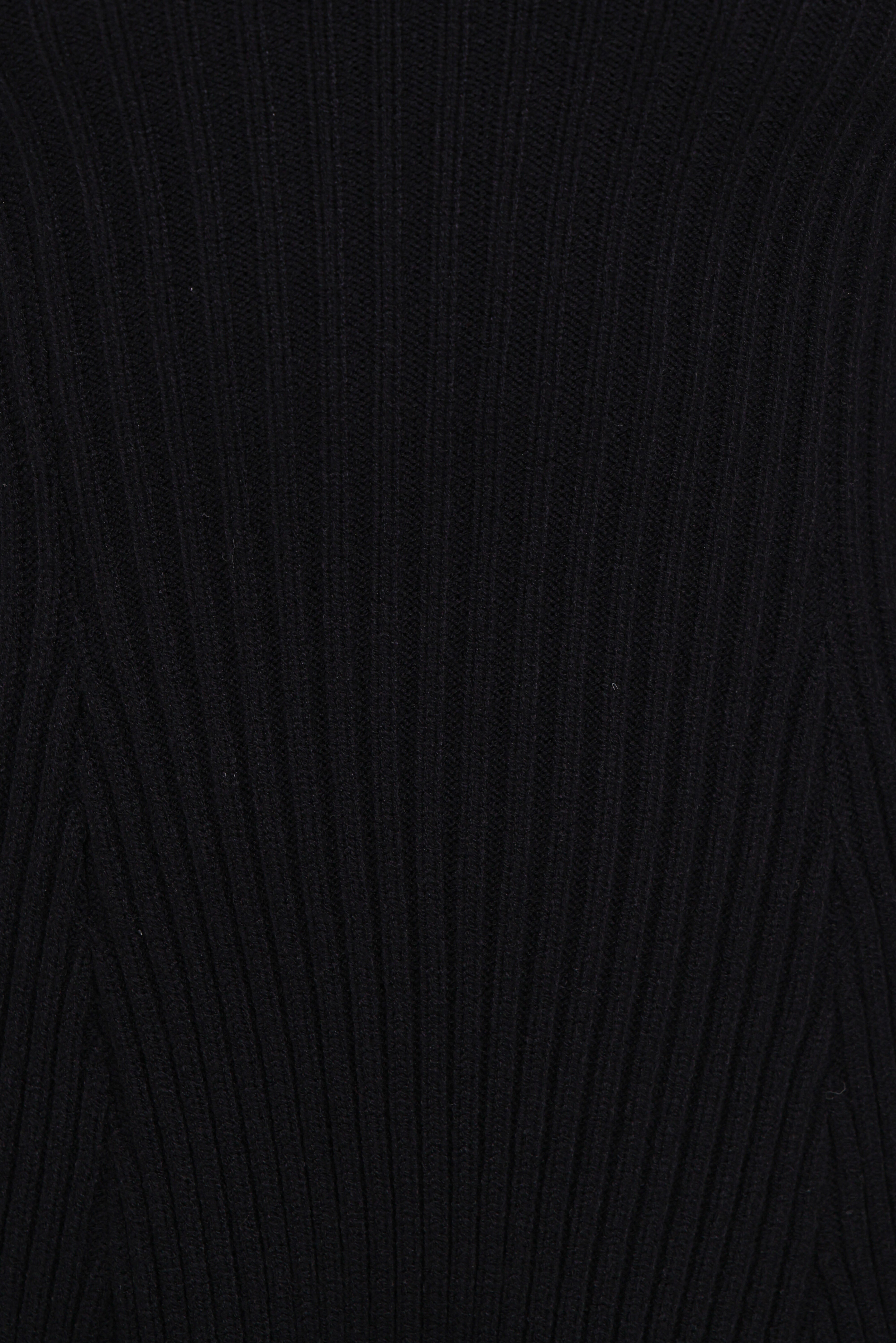 Francisco Long Sleeve Mini Dress - Black