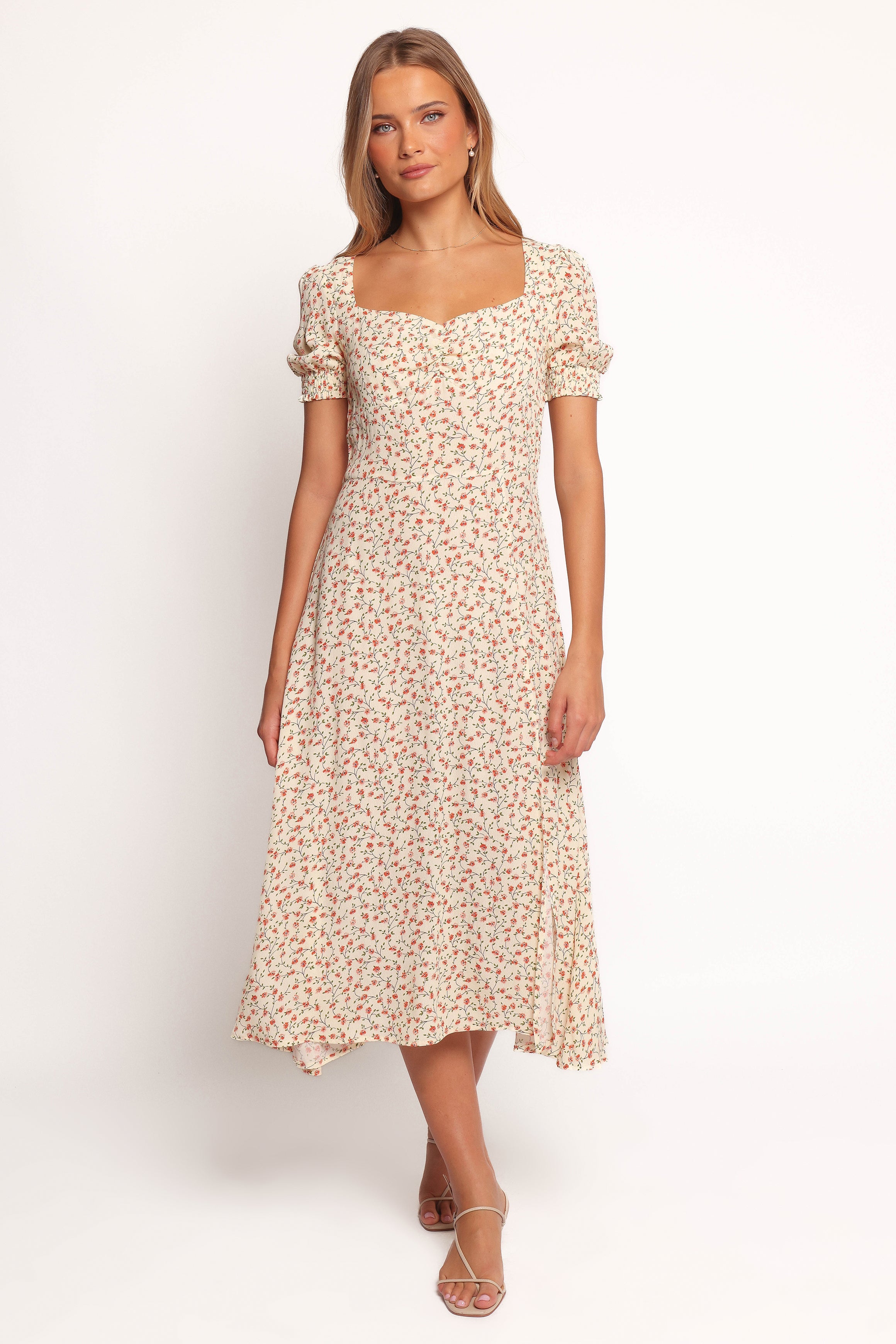 Franklin Dress - Cream Floral