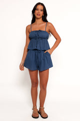 Gianna Two Piece Set - Denim