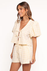 Hanna Short Set - Yellow