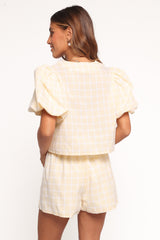 Hanna Short Set - Yellow