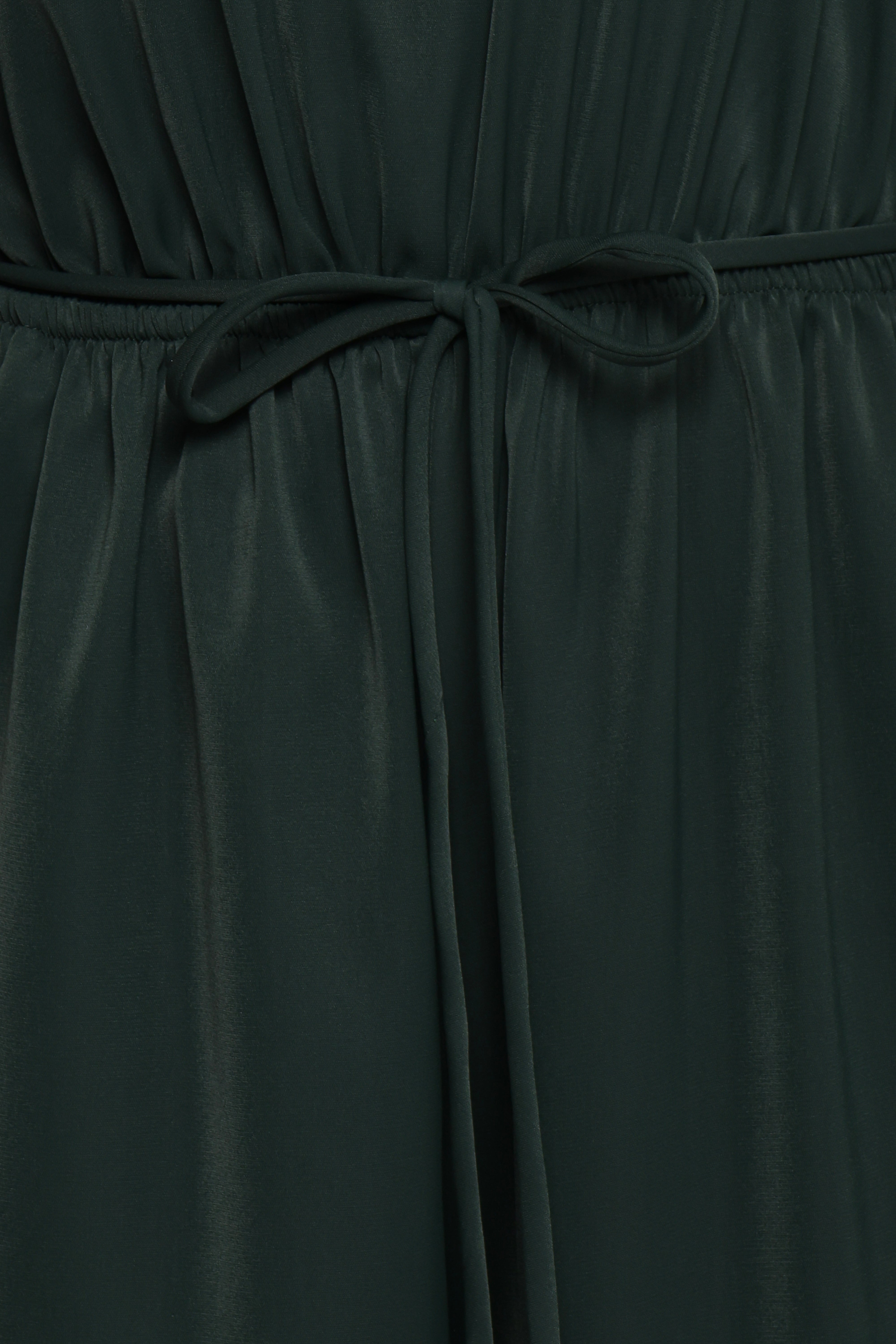 Hedda One Shoulder Jumpsuit - Emerald