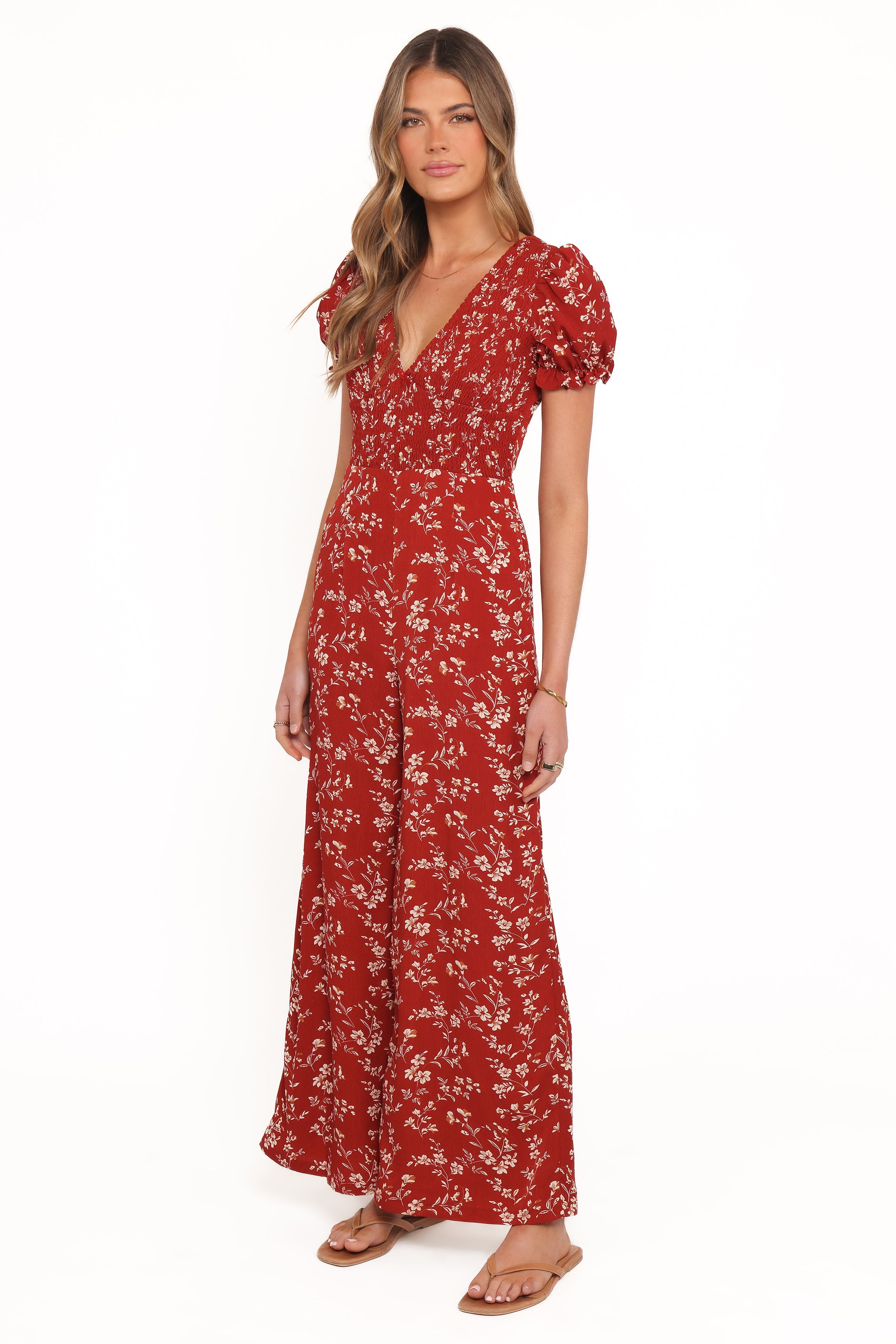 Herring Jumpsuit - Red