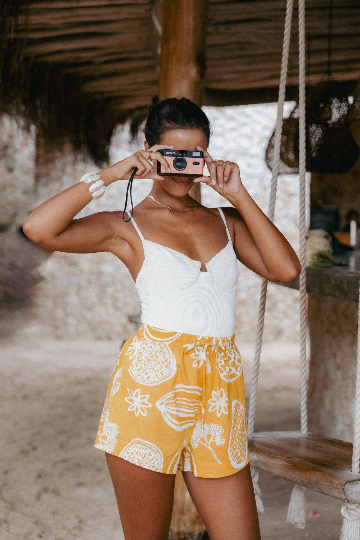 Honey Shorts - Yellow