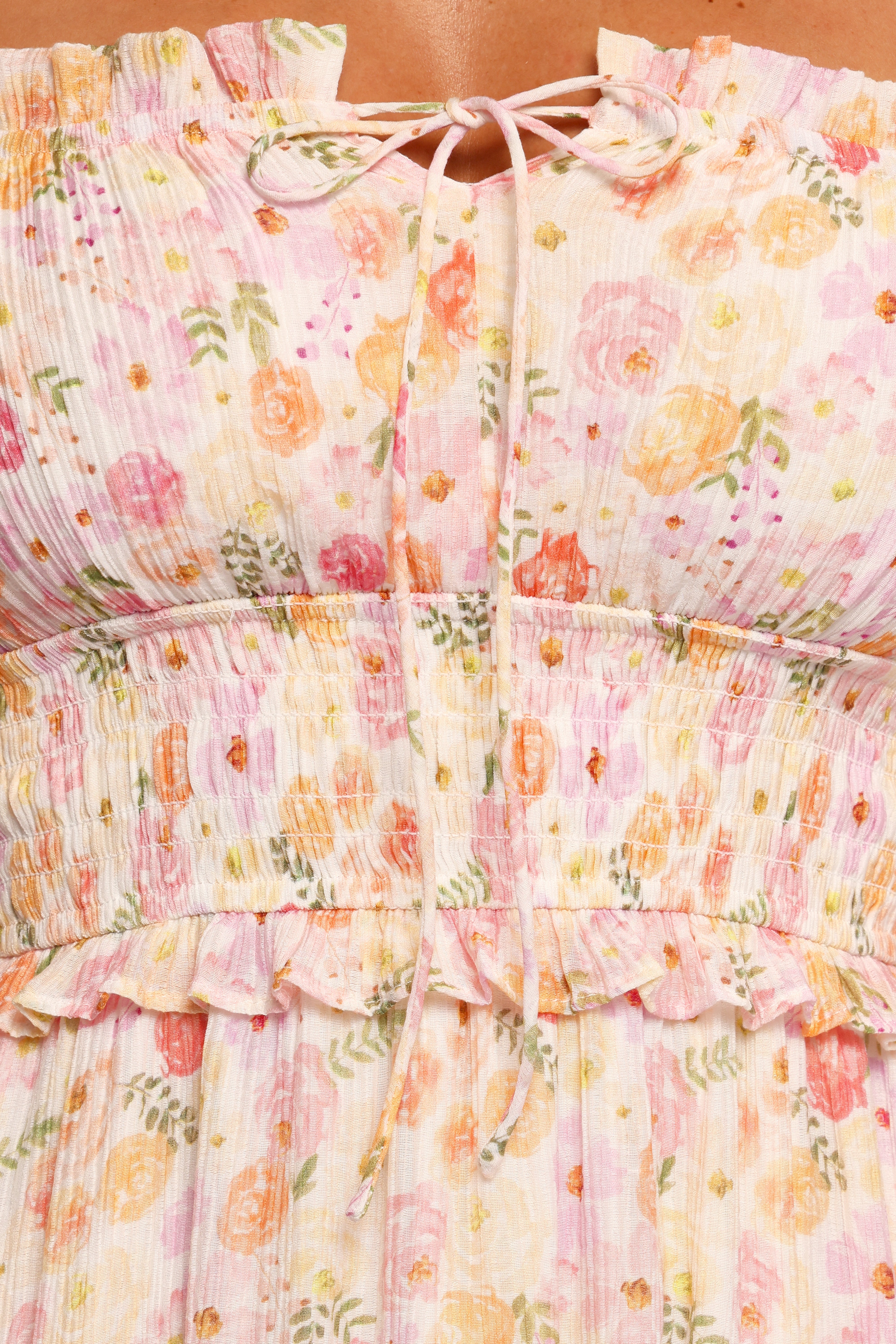 Iliana Mini Dress - Pink Floral