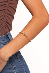 Jarvis Knot Bracelet - Gold
