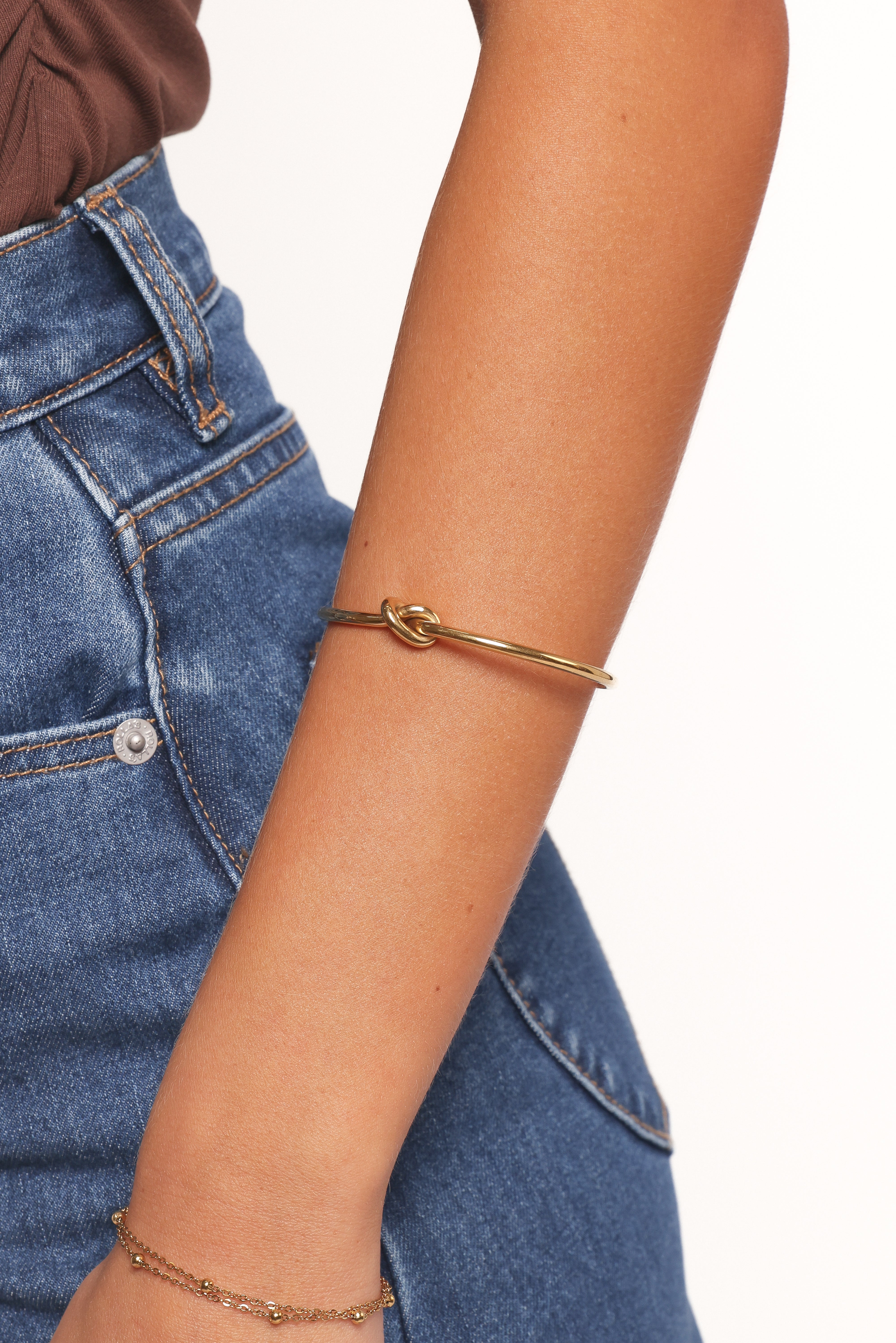 Jarvis Knot Bracelet - Gold