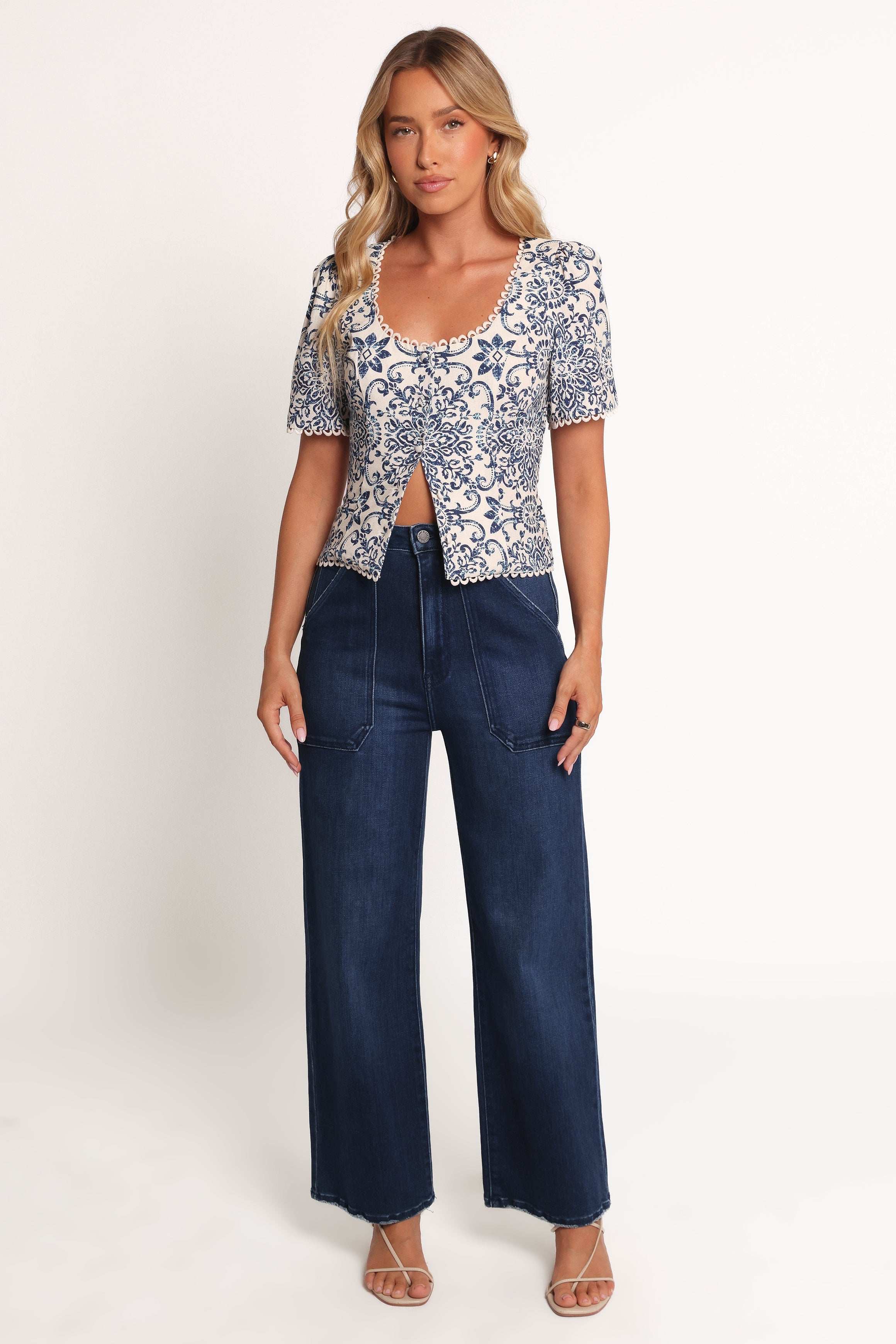 Jett Top - Azalea Mosaic