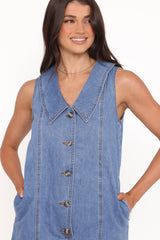 Jules Romper - M Denim