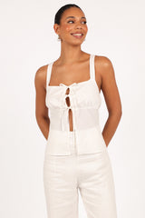TOPS @Juliette Top - Cloud White