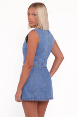 Karish Skirt Set - Medium Denim