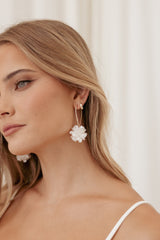 Katia Earrings - White