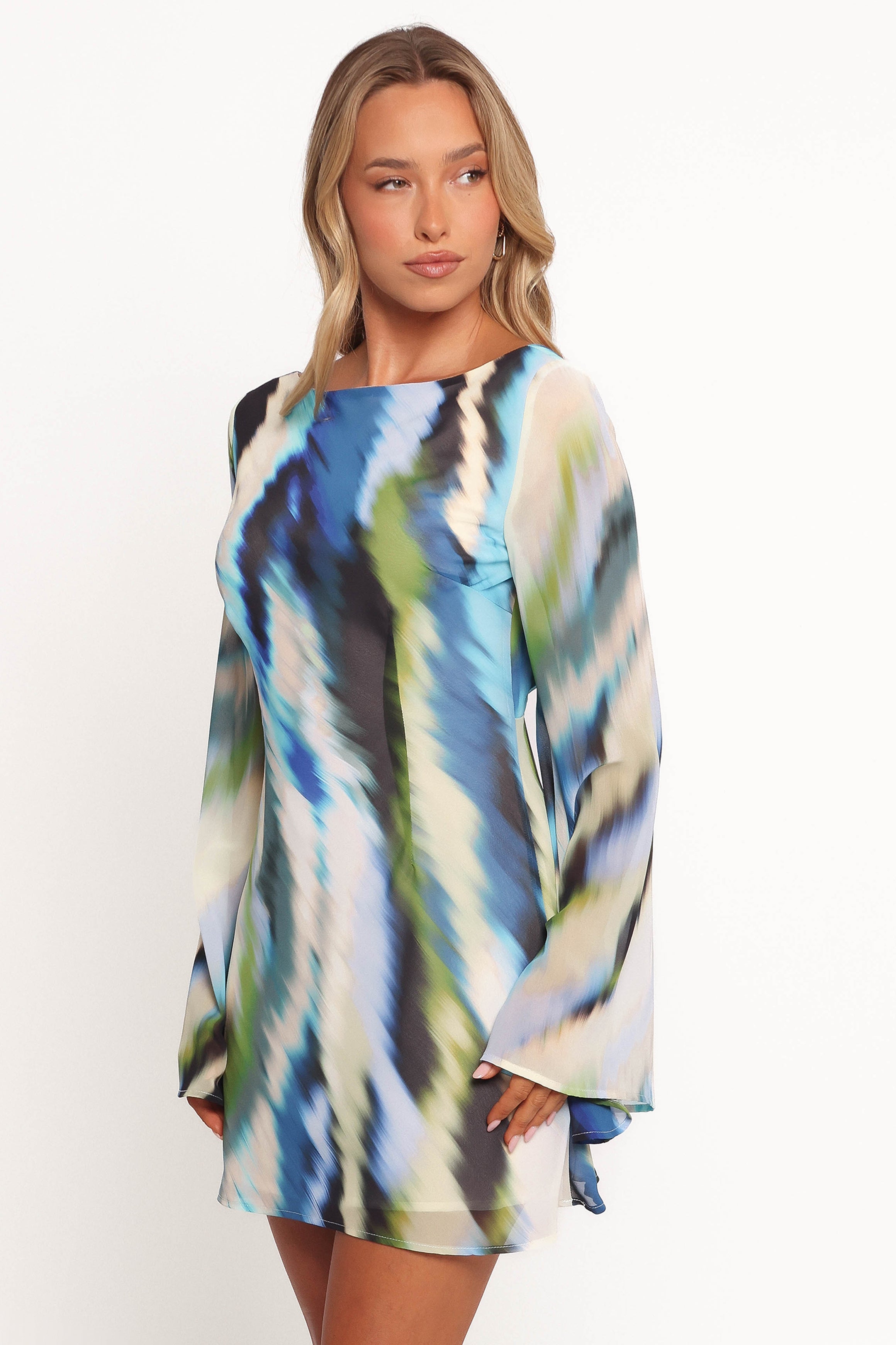 Kimber Mini Dress - Mirage Print
