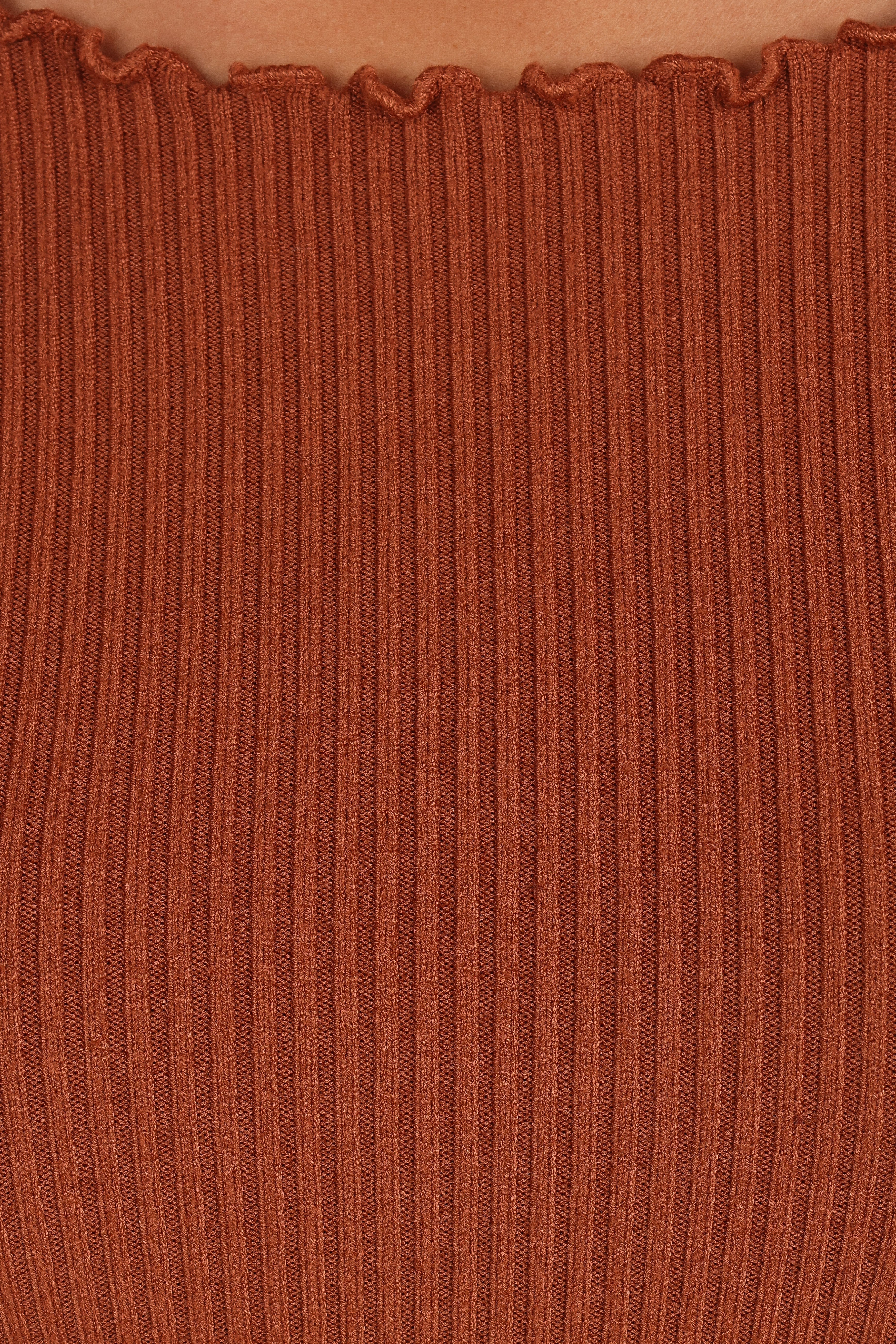 Kya Knit Top - Rust