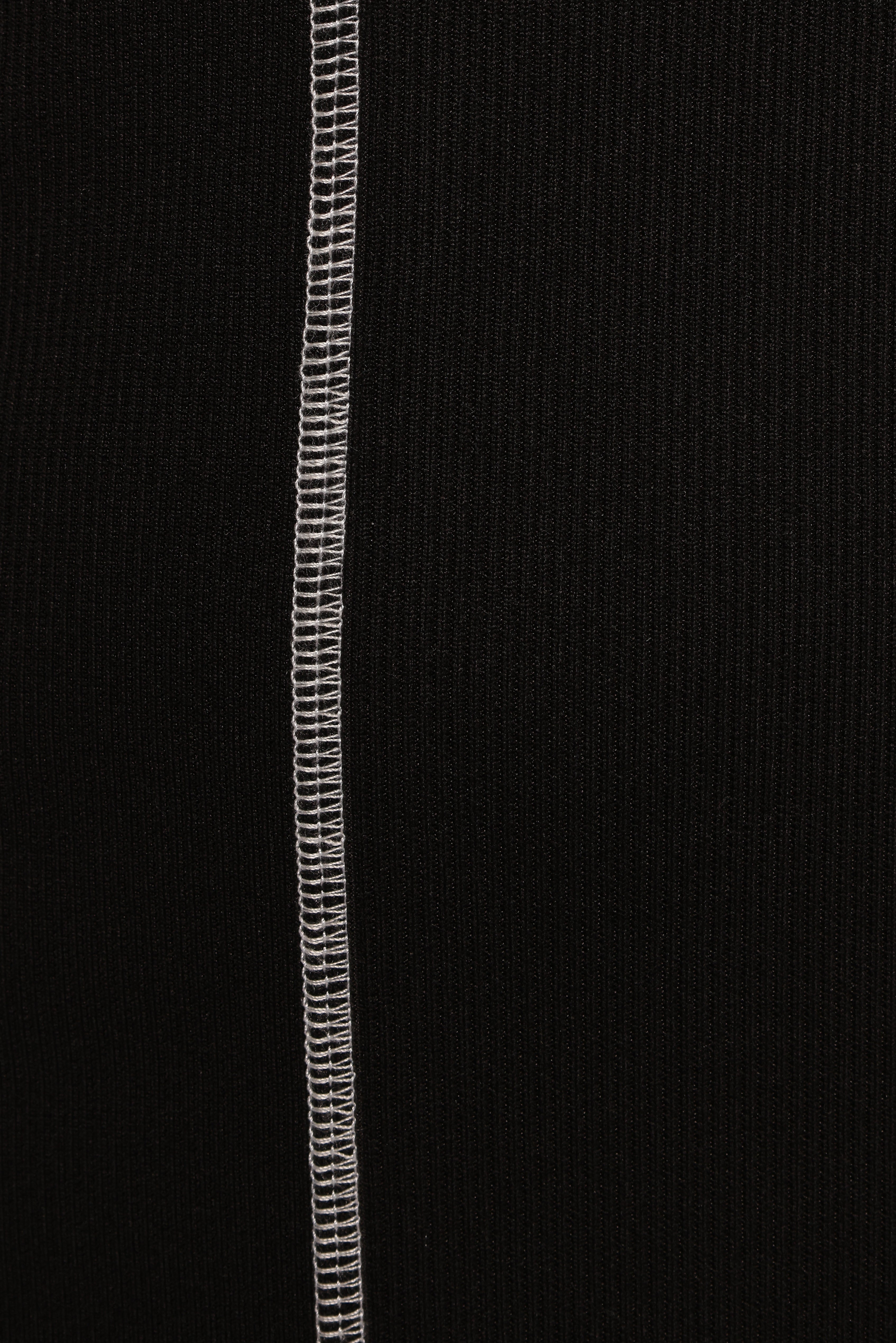 Kyrie Midi Dress - Black White