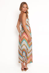 Lane A-line Maxi Dress - Multi