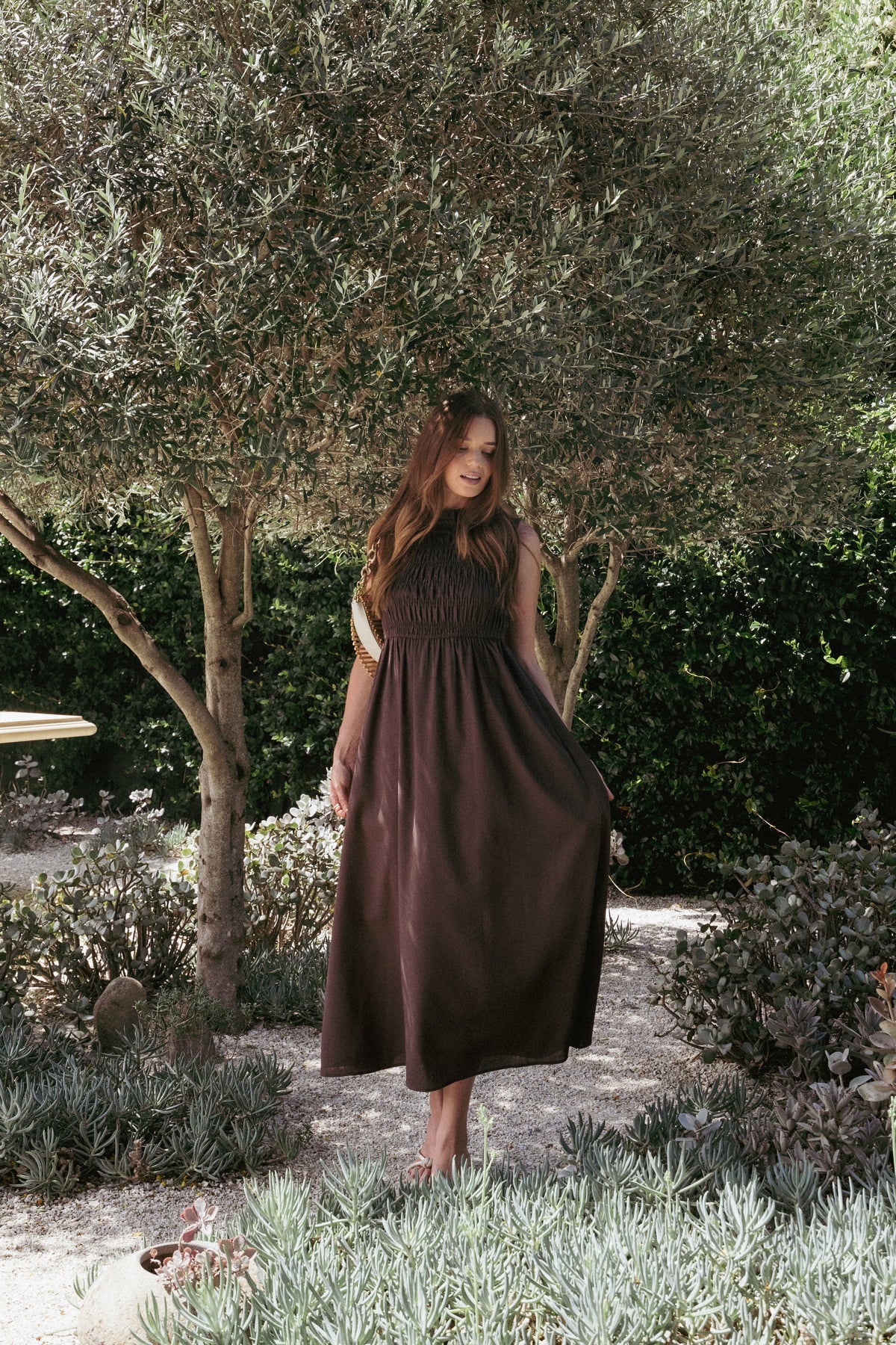 Lanna Maxi Dress - Chocolate