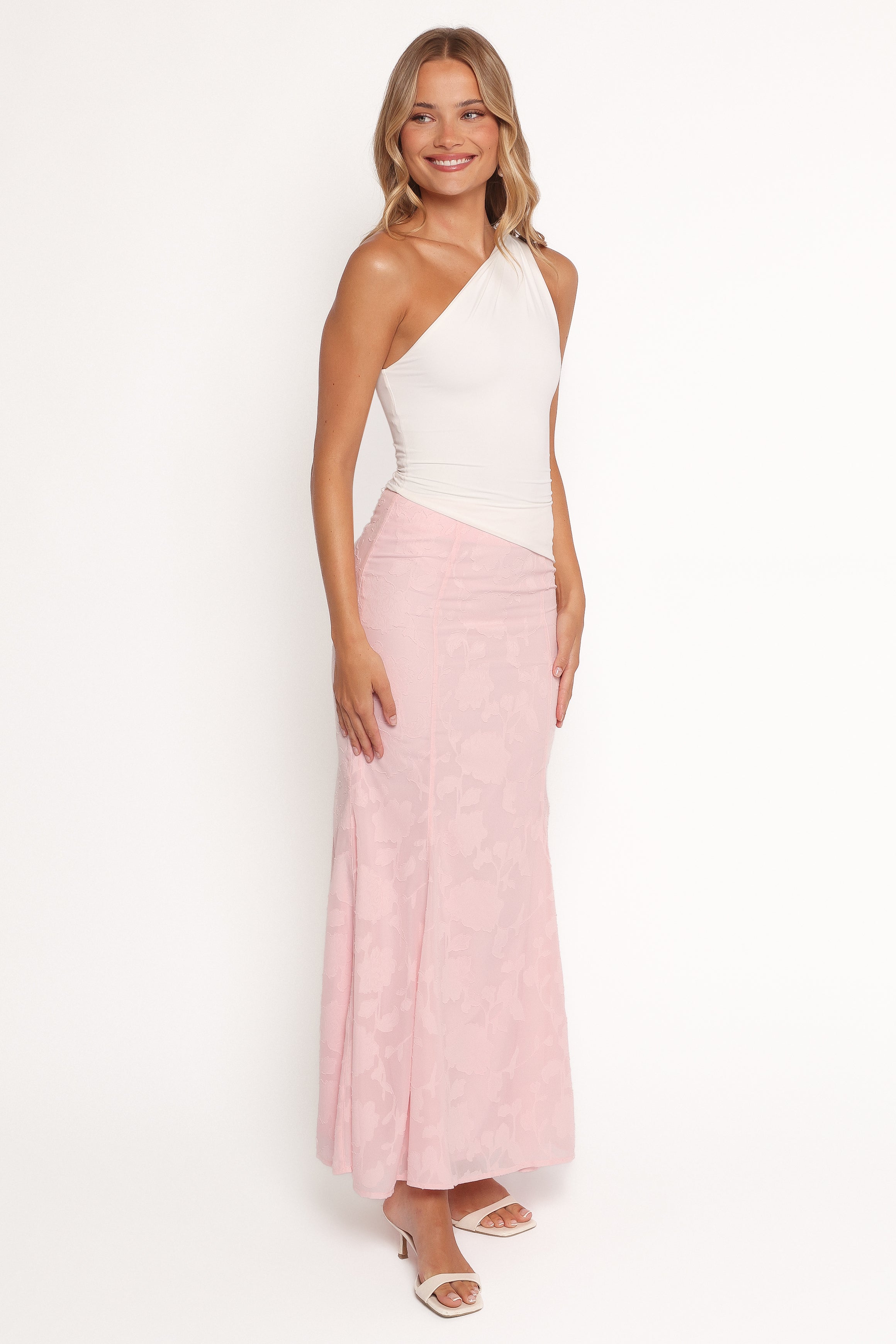 Larina Maxi Skirt - Pink