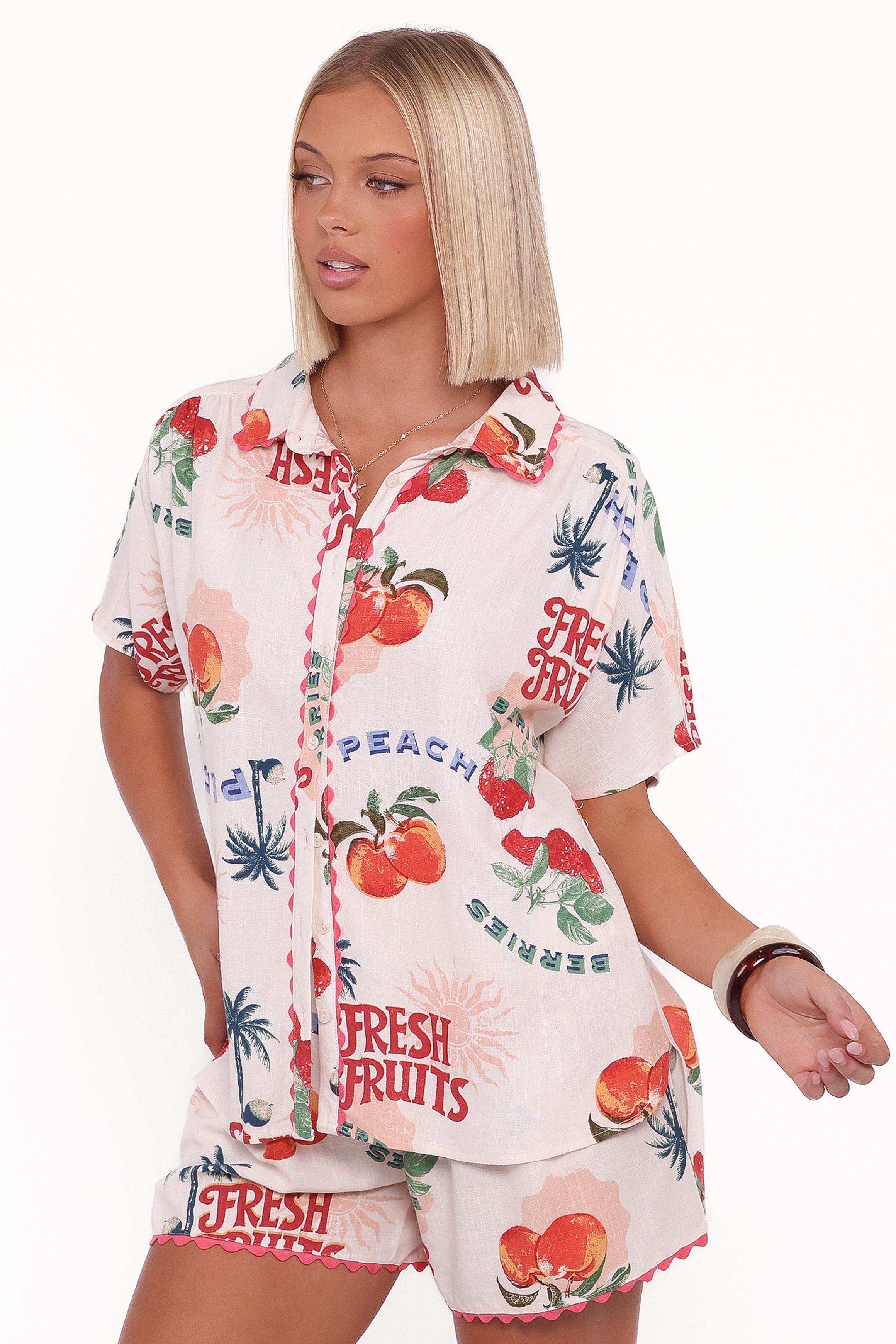 Lars Short Sleeve Shirt - Tutti Frutti